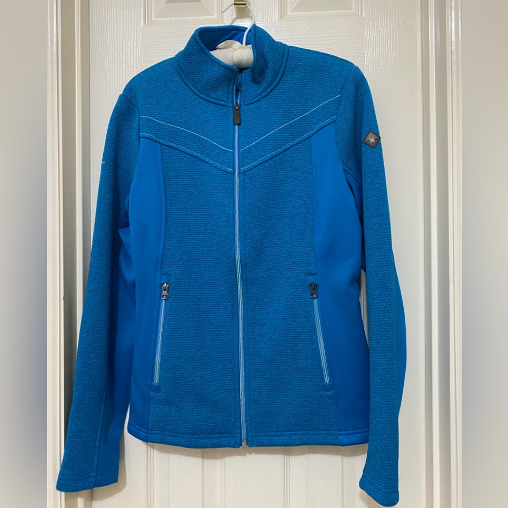 SPYDER Beautiful Blue Jacket; Size Medium